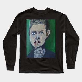 David says sssh Long Sleeve T-Shirt